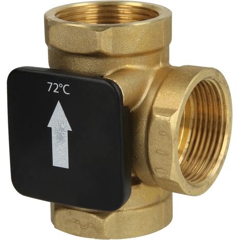 Vanne de charge thermique 1 1/4’’ FF température d'ouverture +72 °C