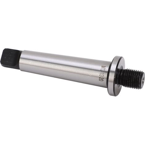 Mandrin de perçage MT2 avec tige filetée 1/2"-20 pour tour à métaux et perceuse, en acier au manganèse durable (1/5)