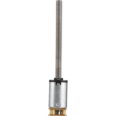 Moteur réducteur N20 6V/12V DC à arbre fileté M4, 55mm, 30 tours/min pour robots et automatisation (1/5)