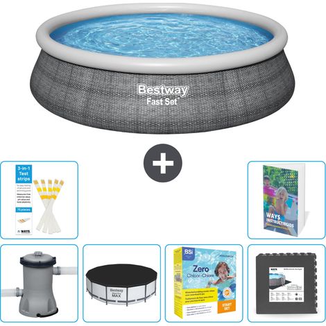 Bestway Bestway Fast Set Ronde - 457x84 cm - 7-pièces S259 (1/5)