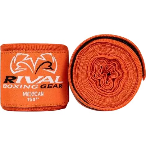 Fasce da boxe Rival arancioni 4