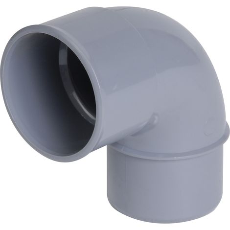 PVC-Ellbogen Ablauf 90° Männlich Weiblich Ø110
