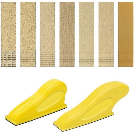Ensemble ponceuse de précision et papier de verre, mini ponceuse pour travaux de précision, ponceuse à doigt pour loisirs créatifs, mini ponceuse pour petits projets (1/4)