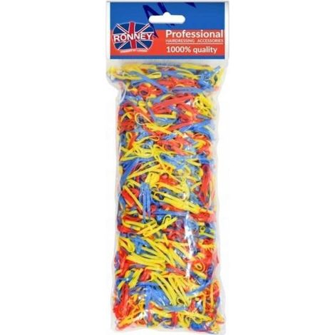 Ronney Elastisches Band, dünne Silikonbänder, 100 g