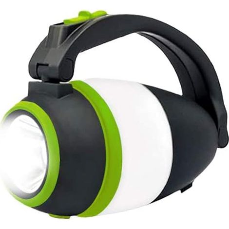 Lanterne de Camping 3 en 1 à LED, Lampe de Bureau Rechargeable par USB Lampe de Poche Pliable avec Batterie Externe de 1200 mAh pour urgences, randonnée, Chasse, Lecture (1/5)