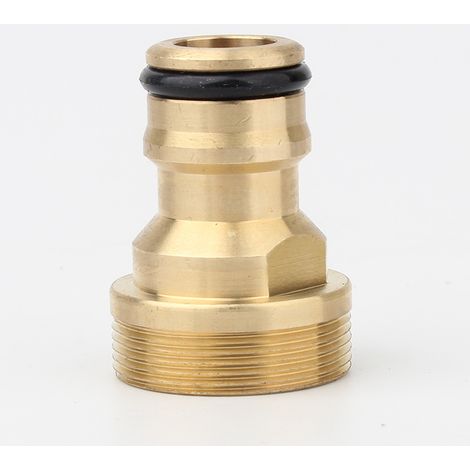 Adaptateur de connecteur de robinet Robinet mitigeur Accessoires de connecteur de tuyau d'eau
1 pièce, dorée (3.63.2cm) (1/2)