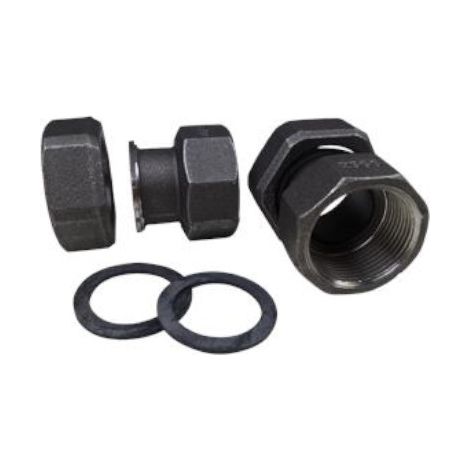 Raccord union acier F3/4''-F1''1/2 pour circulateur vendu par 2