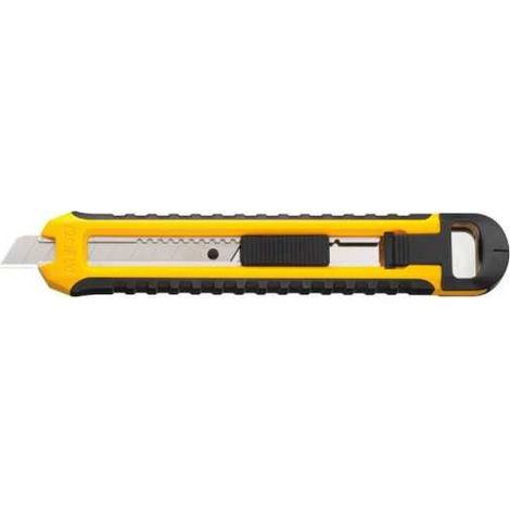 Cúter con cuchilla troceable de 12,5mm + sierra de punta afilada en un solo mango OLFA