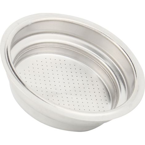 Filtre à café thé inox de qualité supérieure, panier argenté, filtre pour machine à café en acier inoxydable