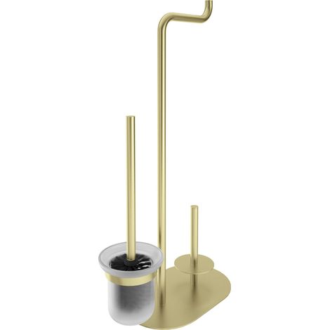 Deante WC-Papierhalter 3-in-1 gebürstetes Goldmessing