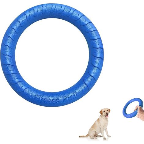Dog Bite Ring, Toys Ring, Interactive Training Ring, Throwing Disc for Small and Large Dogs