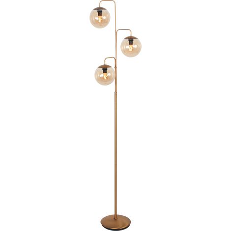 Steinhauer - stehlampe - Bollique - bronze - glas metall - Ø 40cm