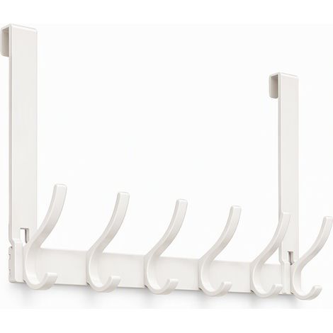 patère de porte en aluminium rangement gain de place modèle 10 (1/5)