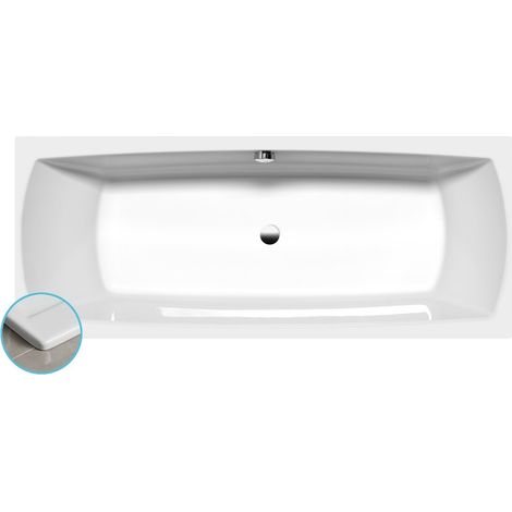 Baignoire rectangulaire LILY SLIM 170x70x39cm, blanc (1/5)