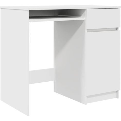 Bureau,Table de travail,Table d'étude banc 86x49x76 cm bois d'ingénierie CFW92123 (1/5)