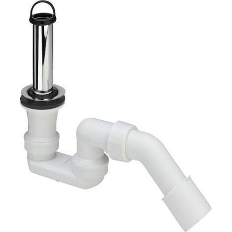 Viega Varioplex Ensemble de robinetterie pour tube de support 11/2, trou de vidange ø52mm, chromé