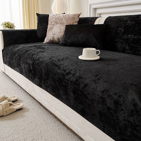 Sofabezug Luxus Sofabezug Möbelbezug Sofabezug Sofaschutz Schützt das Sofa vor Hunde und Katzenhaaren Haustierteppich Kaffeebraun, 90 x 120 cm (1/3)