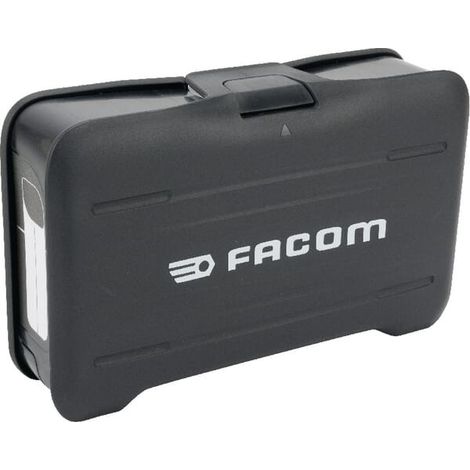 Facom – Coffret cliquet et douilles 1/4" – 37 pièces – 10 clés à douille métriques 6 pans – Rallonges et adaptateur inclus – Pour usage professionnel (1/2)