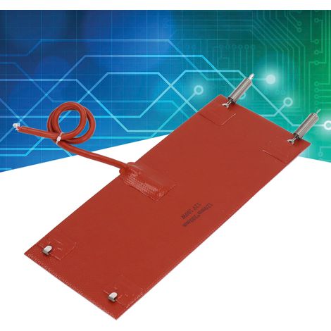 Élément chauffant de filtre à carburant diesel de taille moyenne (300 mm x 120 mm), 100 W, pour réservoir de carburant automobile, antigel, préchauffage, 12 V CC (1/5)