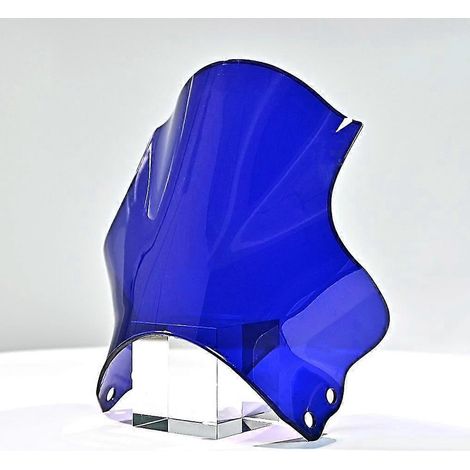 Pare-brise CVK pour Suzuki GSX1400, SF650, SF1200, SF1250 Bandit, GS500, GS500E, TU250, TU250X, ST250, GSF ST, TU 250X, Volty - Bleu haute qualité