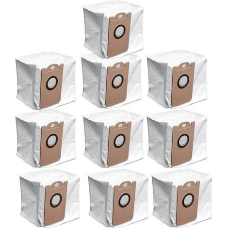 Sac À Poussière - Pour Robot Aspirateur Proscenic M7 Pro Et M8 Pro - Compatible Original - Lot De 10 Pièces (1/4)