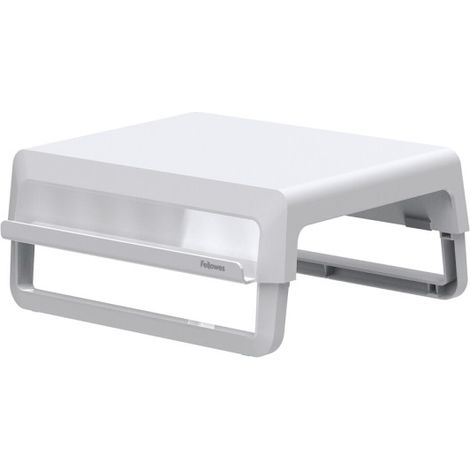Fellowes Supporto TV da Scrivania Grigio e Bianco 15kg Regolabile in Altezza 82-151mm (1/5)