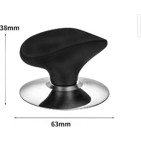 4 Pices Boutons De Couvercle Poele, Casserole Couvercle Boutons, Bouton De Remplacement De Couvercle Cuisine Pour Couvercle Verre, Poigne De Casse (1/4)
