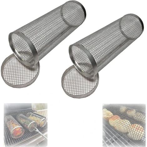 panier à griller, cage à griller extérieure en acier inoxydable (1/5)