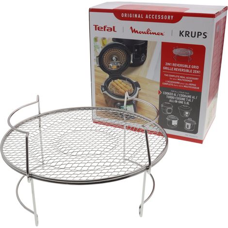 Moulinex griglia reticolo ripiano 2 in 1 pentola a pressione Cookeo 6L CE50 CE70 CE85 (1/2)