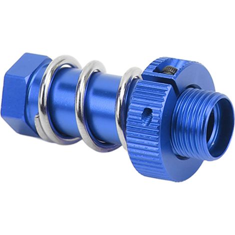 Tube de servo-sauveur de colonne de direction en alliage d'aluminium pour voiture RC Arrma 1/8, accessoires de mise à niveau, bleu (1/5)
