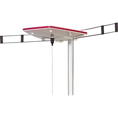 Antenne TV TNT - HQ - ANT 107PLUS - Amplificateur Externe - Compatible DVB-T - Câble 6m