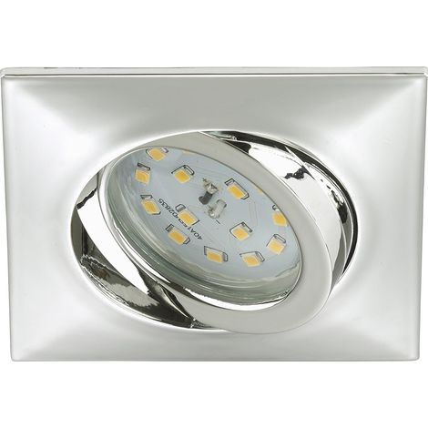 Faretti da incasso diametro 7,5cm 5W colore satinato 3000k luce calda