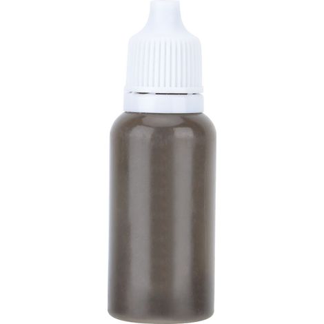 2Pièces Pigment Microblading Sourcils Teinture Tatouage Longue Tenue Encre Sourcil Marron (1/5)