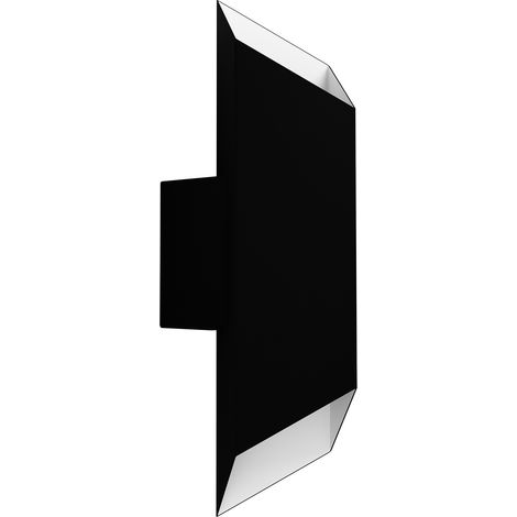 Applique Esterno Moderna Spiazzina Metallo Bianco Led