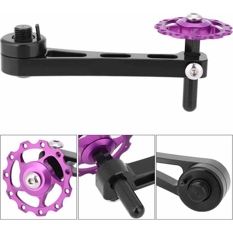 Tendeur de Chaîne en Alliage Léger pour Vélo Fixie, Galet de Tension pour Pignon Libre et Dérailleur (1/5)