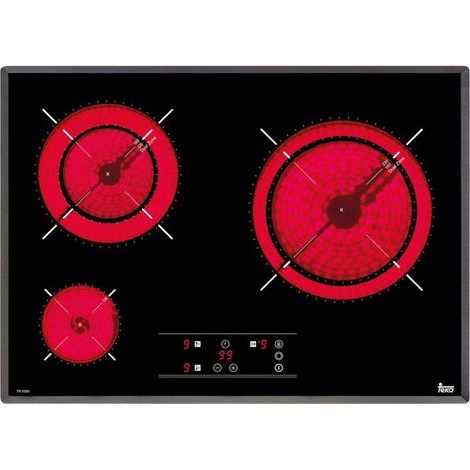 Teka TR 5300 - Vitroceramica Independiente 3 Zonas Coccion Ancho 60 Cm