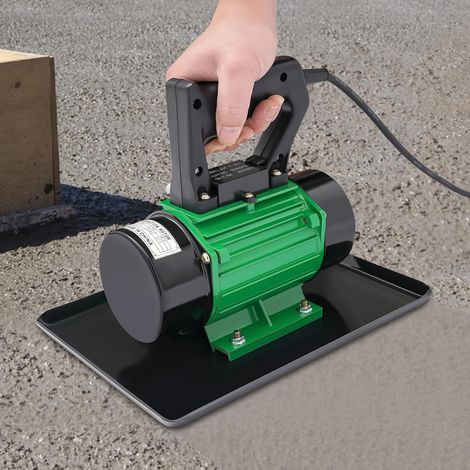 Elektrischer Betonrüttler, 250W Betonverdichter Betonflachplattenvibrator Elektrischer Betonvibratormotor Handheld Beton Vibratormotor für Bodenfliesen, Zement 220V (1/5)