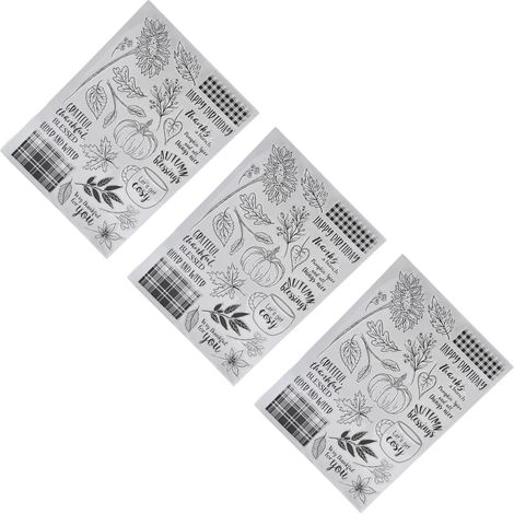 Tampons en silicone transparent, cartes souvenirs de voyage, outils décoratifs (1/5)