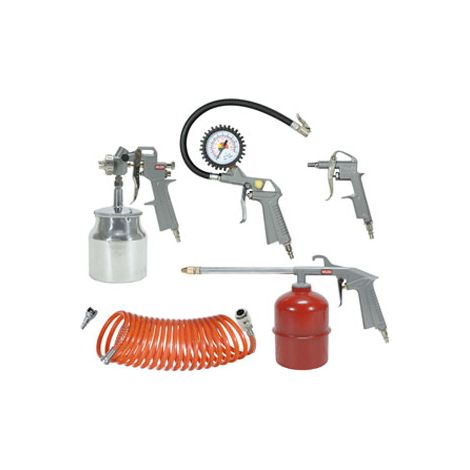 Kit 5 accessori pneumatici pistole per compressore 1559917 VALEX (1/3)