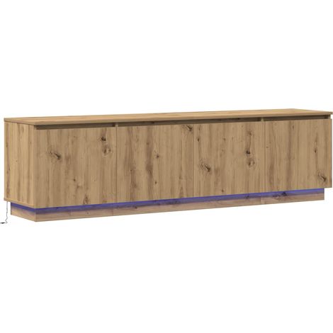 Maison Exclusive - Mobile TV Rovere artigianale 180 x 38 x 49 cm Legno multistrato