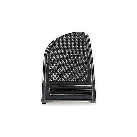 Motorrad-Fußrastenabdeckung, groß, schwarz/verchromt, für Harley Softail Touring CVO Electra Glide Dyna Fat Boy – Schwarz (1/5)