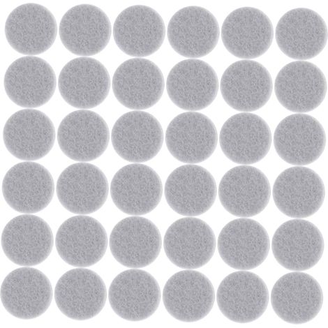 Lot de 100 patins ronds en feutre pour pieds de meubles, protections (1/5)