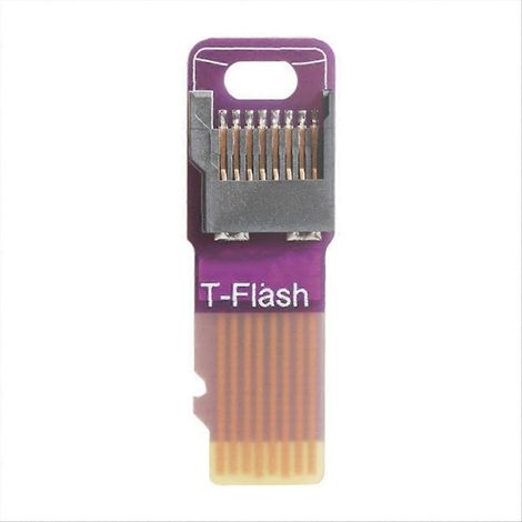 Outil de test pour carte mémoire TF : adaptateur d'extension T-Flash male vers femelle, connecteur PCBA pour téléphone portable, ordinateur, MP3 et MP4. (1/5)