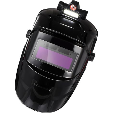 Maschera per saldatura auto-oscurante a viso largo TOYANDONA con alimentazione solare, regolazione rotante, protezione per saldatura in ambienti interni ed esterni (1/5)