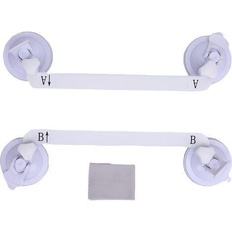 Supporto a ventosa compatibile con mini parabola satellitare, staffa di montaggio in alluminio per auto, camper, barca, camion, tettuccio apribile, finestra. (1/5)