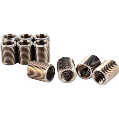 10 inserts filetés, outil de réparation, écrou réducteur mâle/femelle, fixation en acier inoxydable (1/5)