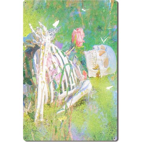 Plaque en Métal Rétro Art Murale pour Bar Lounge de Luxe Maison Café et Bureau, Élégante et Luxueuse, Parfaite pour Vos Espaces les Plus Prestigieux 30x20 cm. (1/5)