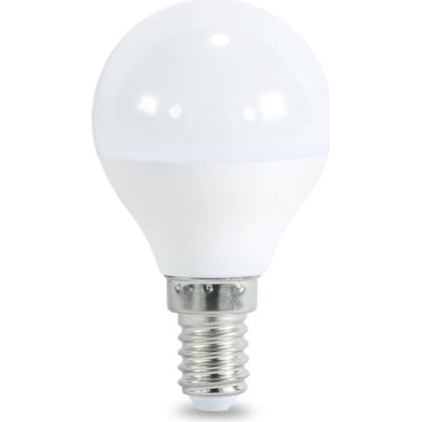 IluminaShop - Bombilla LED E14 G45 6W ECO Line  Blanco Neutro 4200K