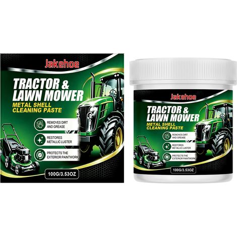 Pâte nettoyante multi-usages pour surfaces métalliques JAKEHOE, idéale pour un usage domestique, élimine la rouille et les rayures, ravive l'éclat des surfaces métalliques, 100 g (1/5)