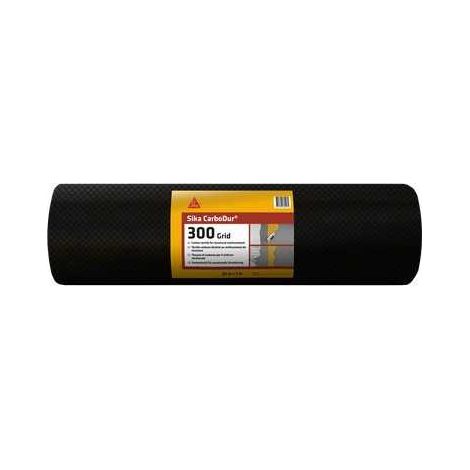 Sika CarboDur-300 Grid Negro Rollo 50 m2 SIKA